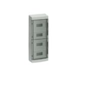 Quadro Di Distribuzione A Parete Ap, Ip65 A 4 File, 72Um, Simbox Universal Wp, Senza Morsettiera - SIEMENS 8GB13743