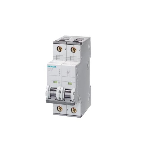 Interruttore Magnetotermico 400V 6Ka, A 2 Poli, C, 16A, P=70Mm - SIEMENS 5SY62167