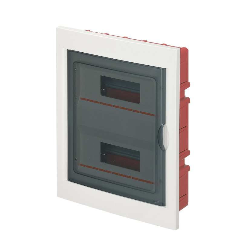 Centralino Incasso Bianco Portello Fumè 24 Moduli - ELETTROCANALI EC63024B