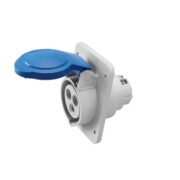 Presa Fissa Incasso a 10°IP44/54 2P+T 16A 200-250V, Blu, 6H - GEWISS GW62205H