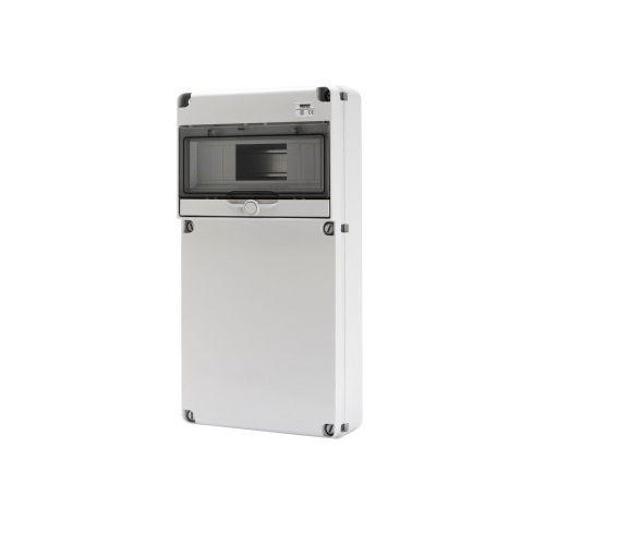 Quadro Q-DIN 10 Moduli, Coperchio cieco, IP65 - GEWISS GW68002N