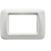 Placca Top System Tecnopolimero Finitura Lucida 3 Posti Bianco Nuvola - GEWISS GW22503