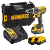 Trapano Avvitatore a percussione Dewalt con 3 batterie 18V XR 5.0Ah - DEWALT DCD796P3-IT