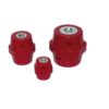 Isolatore In Poliestere H20 M4 Rosso - TEKNOMEGA CPH2005
