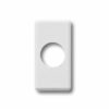 Adattatore Serie Civile Gewiss System White, Bianco, 1 Foro, 1 Uscita - FRACARRO 280798