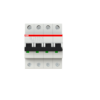 Interruttore Automatico Magnetotermico S204 C10 10A 4P 6Ka Curva C - ABB S529198
