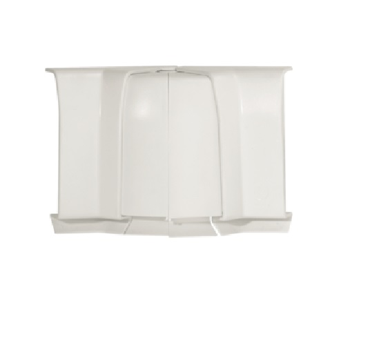 AIBN W Angolo interno variabile per canale battiscopa TBN, Bianco - BOCCHIOTTI B03063