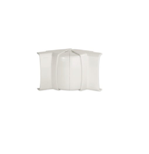 AICN W Angolo Interno variabile per canale cornice TCN, Bianco - BOCCHIOTTI B03066