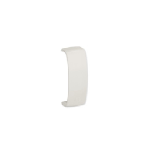 GCN W Giunto Coperchio per canale cornice TCN, Bianco - BOCCHIOTTI B03285