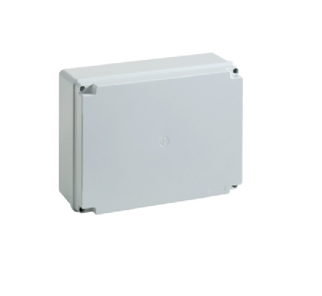 Boîte De Dérivation étanche IP56 BOCCHIOTTI – Gris, Avec Vis Métalliques, Modèle B04848