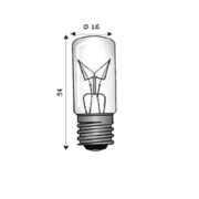 Lampada E14 16x54 24V 10W - WIMEX 4102150