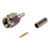 Connettore coassiale Ad angolo diritto Cinch, Maschio, 50, Montaggio su cavo - VARIO 886-3275