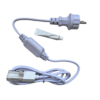 Kit con Spina Schuko IP44 e cavo, Driver 8A, 1 Connettore, 1 Tappo Chiusura per Strisce LED - LAMPO REEL230VKITPLUG