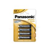 Panasonic Pila Alcalina LR6-AA 1,5V - ALPHA ELETTRONICA PAP-LR6AP/4BP