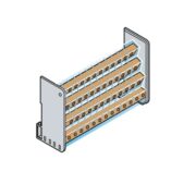 Morsettiera Modulare 125A Quadri System pro E power - ABB AD1029