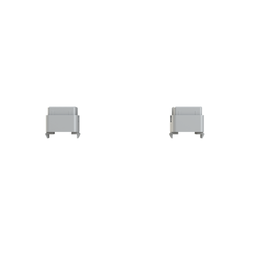 Supporto per cablaggio, 38 mm x 38 mm x 230 mm - ABB QAW0060P2