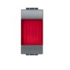 Living International Portalampada Con Diffusore Rosso - BTICINO L4371R