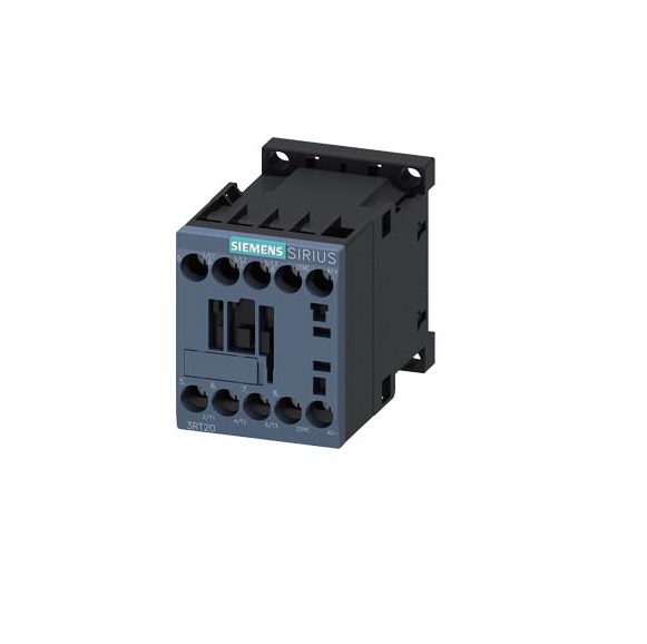 Contattore di potenza, AC-3 9 A, 4 kW / 400 V 1 NC, DC 24 V a 3 poli, grandezza costruttiva S00 morsetto a vite - SIEMENS 3RT20161BB42