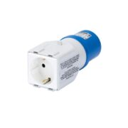 Adattatore Presa Spina 2P+T 16A 230V 50/60HZ Da Industriale a Civile - GEWISS GW64210