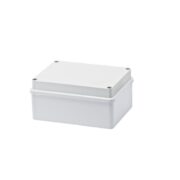 Cassetta Stagna Scatola di derivazione con coperchio basso a vite per pareti lisce IP65, 190x140x70 mm - GEWISS GW44207