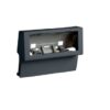 SBNI 6 A Scatola Porta Apparecchi universale per canale TBN, Nero Ardesia - BOCCHIOTTI B00290