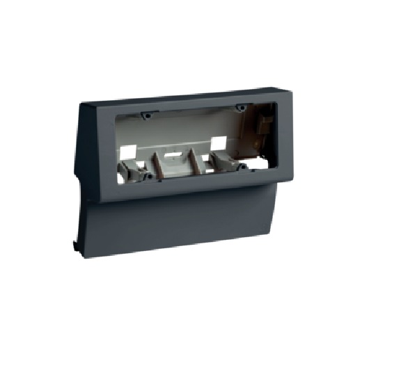 SBNI 6 A Scatola Porta Apparecchi universale per canale TBN, Nero Ardesia - BOCCHIOTTI B00290