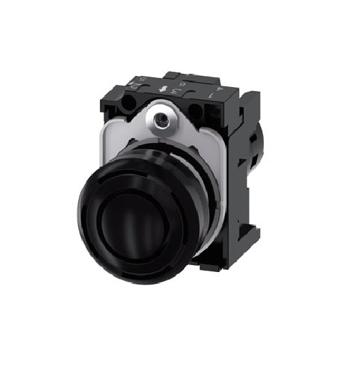 Segnalatore Acustico, Compatto, 22 Mm, Rotondo, Plastica, Nero, Tono Continuo 2,4 Khz, Ip40 - SIEMENS 3SU12006KB101AA0