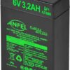 Batteria Ricaricabile Al Piombo Ermetica 6V 2,8Ah TC628 - BEGHELLI 415272001