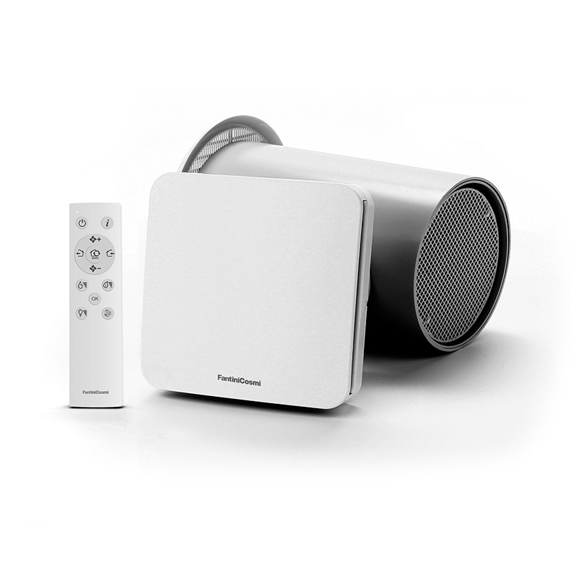 Purificatore Aspirvelo Ecocomfort Plus Unità Ventilazione Diametro 160 mm 35-40 mq Master Comando IR - FANTINI COSMI AP19993