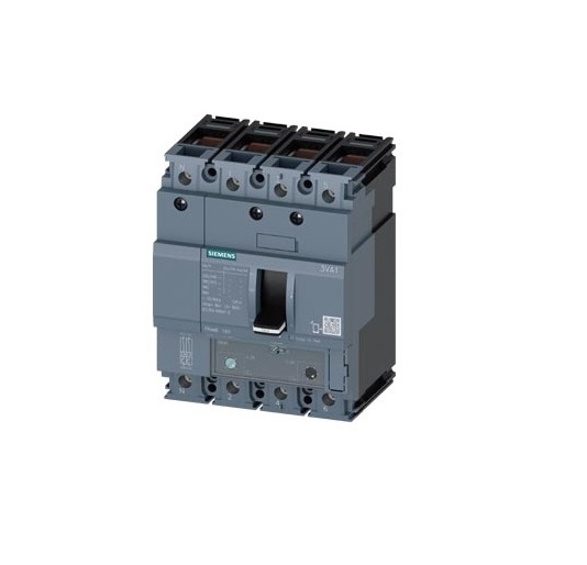 Interruttore Automatico A Bassa Tensione 3Va Iec 63A 4 Poli Icu: (7Kaic A 690 V) (36Kaic A 415 V) - SIEMENS 3VA11634GF460AA0