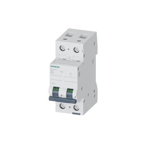 Interruttore Magnetotermico 400V 10 Ka, A 2 Poli, C, 20A ICN 10000A - SIEMENS 5SL42207