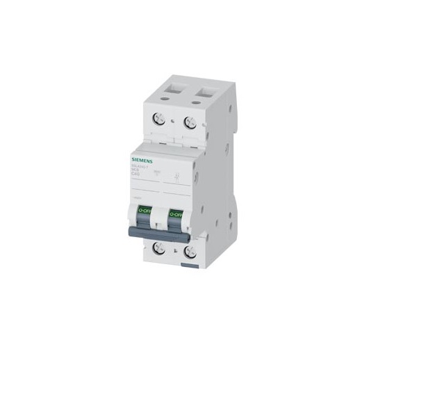 Interruttore Magnetotermico 400V 10 Ka, A 2 Poli, C, 40A 10000A - SIEMENS 5SL42407
