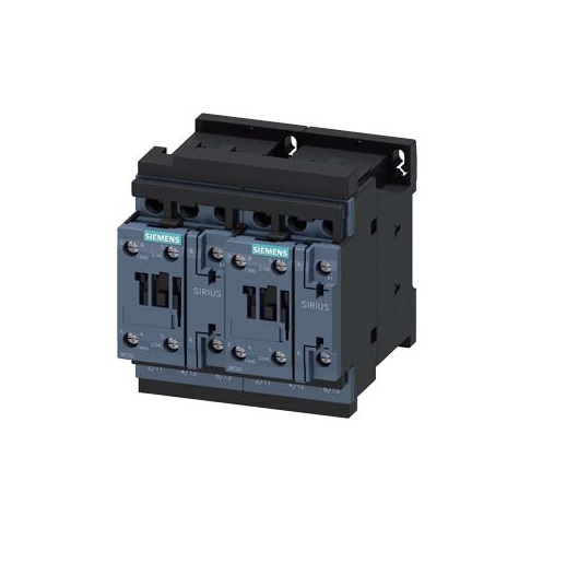 Gruppo Contattore Di Inversione, Ac-3E/Ac-3, 25 A, 11 Kw / 400 V, 3 Poli, 24 V Ca - SIEMENS 3RA23268XB301AC2