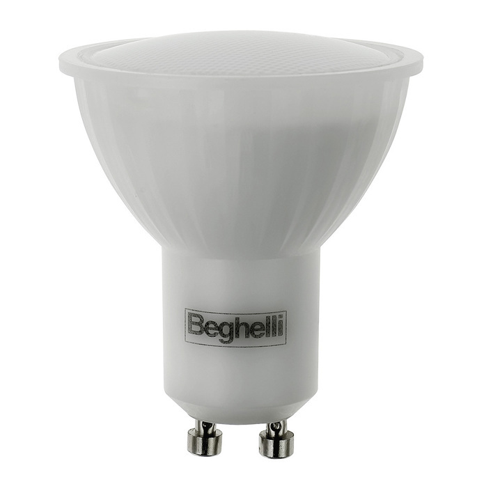Lampadina Led Alta Efficienza Elplast Spot Gu10 6W 230V 4K - BEGHELLI 57010