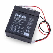 Batteria Di Ricambio Piombo 4V 3Ah Cable 5023 per lampada 1499 - BEGHELLI 415438001