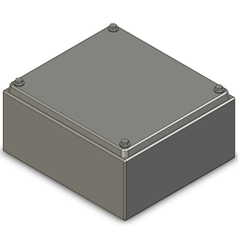 Scatola Derivazione 10X190 P100 A304L In Acciaio Inox Aisi 304L Fin.Sat. - ILINOX DE09/304A