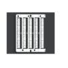 Cnu/8/51/530 Tab.100 Tessere 21-30 (100 PEZZI) - CABUR NU0851530