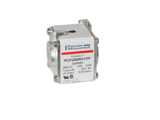 Fusibile 700Vac Urdttf315A - MERSEN PC31UD69V315TF