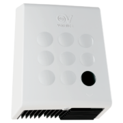 Asciugamani Elettrico Manuale con timer, Lama d'aria Optimal Dry, 170 m3/h, X4, Tempo asciugatura (s)25; Velocità aria (km/h) 50 - VORTICE 0000019226