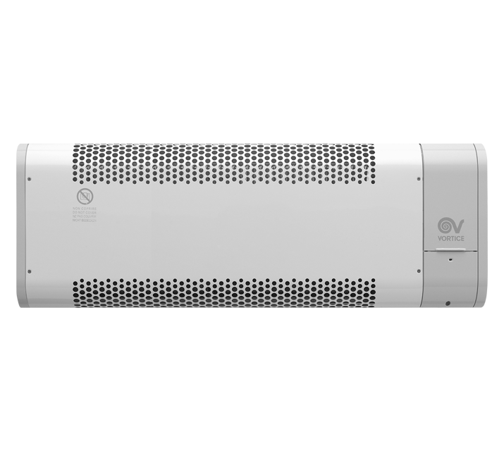 Termoventilatore Stufa Parete, Microrapid T 2000-V0, Termostato, Timer, 800/1200/2000 W - VORTICE 0000070681