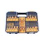 Set Di Frese Da 22 Pezzi Albero Da 8 Mm + Scatola Con Coperchio Trasparente - DEWALT DT90017-QZ
