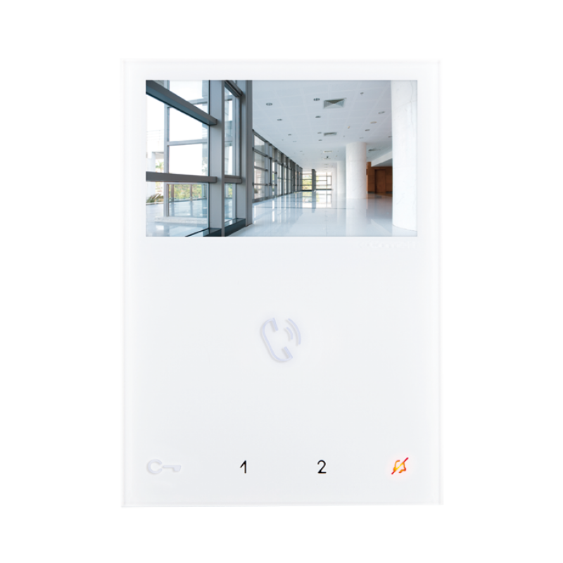 Videocitofono Mini Vivavoce Simplebus 2, Schermo colori da 4.3" / 16:9 - COMELIT 6721W