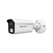 Telecamera AHD/TVI/CVI/CVBS (960H) bullet, risoluzione 5Mp, ottica fissa da 3.6 mm, Led IR con portata 25mt - COMELIT AHBCAMS05FB