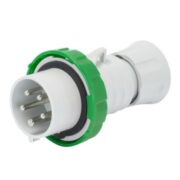 Spina Mobile Diritta IP66/67/68/69 2P+T 16A, Verde - GEWISS GW60738H