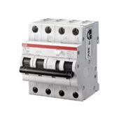 Interruttore Magnetotermico Differenziale 6kA, A, Curva C, 20A 30mA 3P+N - ABB DS3NC20A30
