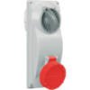 Topter Presa Fissa Interbloccata Per Installazione Da Quadro 3P+N+T 16A 380-415V 50-60Hz 6H Ip66/Ip67 - PALAZZOLI 491146