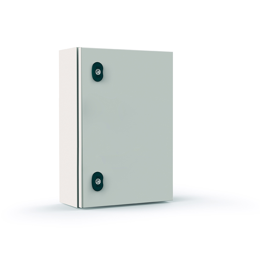 Cassa Con Porta Singola Cieca In Lamiera D'Acciaio 200X300X150 mm, Grado di protezione IP66 - ETA EC020315
