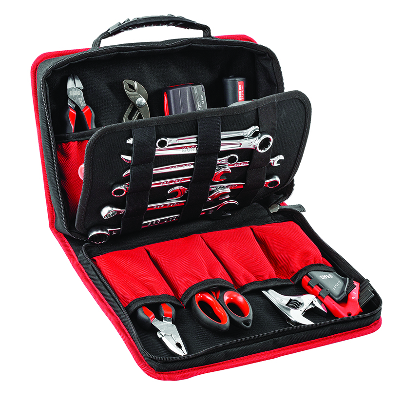 Usag 007 FTSV Borsa Portautensili Pieghevole (Vuota), 340x90x235 mm, Portata massima 18 kg Capacità 3 L - DEWALT U00070060