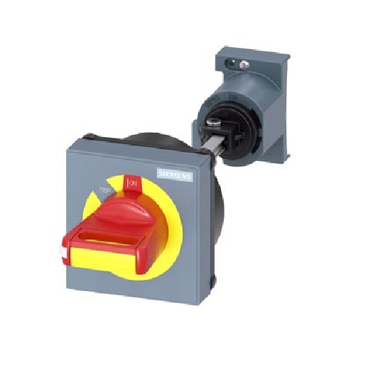 Comando Rotativo Bloccoporta Off Di Emergenza, Grandezza Costrittiva S00-S3 Albero 130 Mm Giallo - SIEMENS 3RV29261C