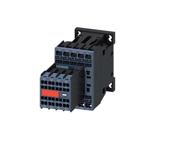 Relè Contattore, 6 No + 2 Nc, 24 V Cc, Morsetto A Molla, Grandezza Costruttiva S00, Interruttore Ausiliario Vincolato - SIEMENS 3RH22622BB40